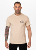 Men's T-Shirt Denim Washed Raw PACIFIC - Light sand