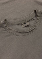 Men's T-Shirt Denim Washed Raw PACIFIC - Taupe