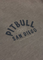 Men's T-Shirt Denim Washed Raw PACIFIC - Taupe