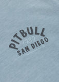Men's T-Shirt Denim Washed Raw PACIFIC - Light blue