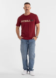 Men's T-Shirt DOG 89 - Burgundy