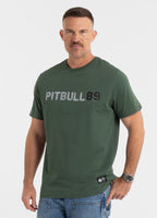 Men's T-Shirt DOG 89 - Dark green