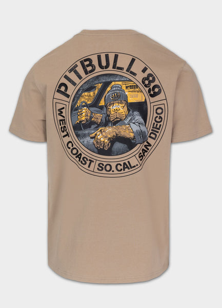 Men's T-Shirt DRIVING - Sand