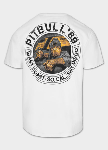 Men's T-Shirt DRIVING - White