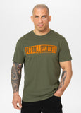 Men's T-Shirt EIGHTY NINE DOG - Dark olive
