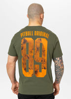 Men's T-Shirt EIGHTY NINE DOG - Dark olive