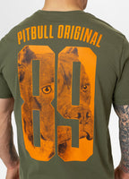 Men's T-Shirt EIGHTY NINE DOG - Dark olive