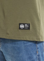 Men's T-Shirt EIGHTY NINE DOG - Dark olive