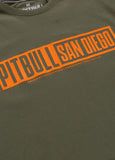 Men's T-Shirt EIGHTY NINE DOG - Dark olive