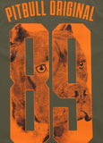 Men's T-Shirt EIGHTY NINE DOG - Dark olive