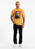 Men's T-Shirt FUJI - Pale yellow