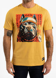 Men's T-Shirt FUJI - Pale yellow