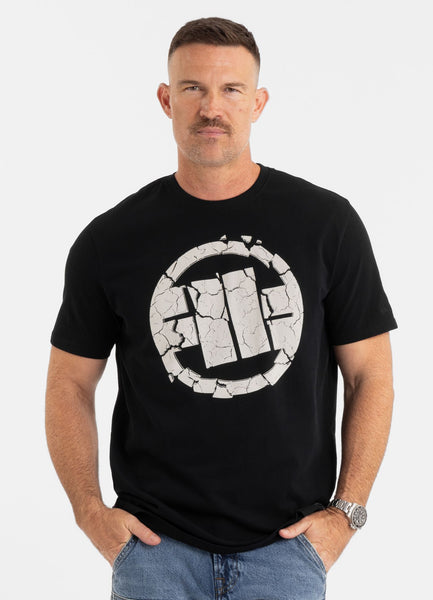 Men's T-Shirt Garment Washed SCRATCH - Black