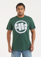 Men's T-Shirt Garment Washed SCRATCH - Green