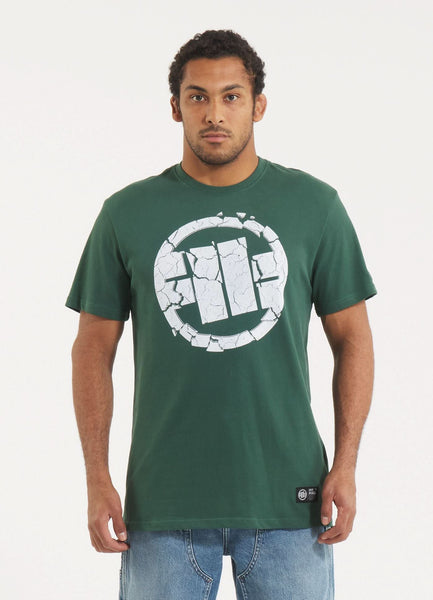Men's T-Shirt Garment Washed SCRATCH - Green