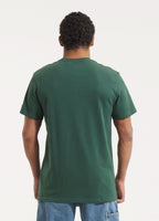 Men's T-Shirt Garment Washed SCRATCH - Green