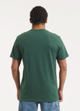 Men's T-Shirt Garment Washed SCRATCH - Green