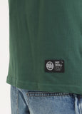 Men's T-Shirt Garment Washed SCRATCH - Green