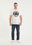 Men's T-Shirt Garment Washed SCRATCH - Offwhite