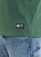 Men's T-Shirt Garment Washed SMALL LOGO - Olive