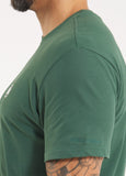 Men's T-Shirt Garment Washed SMALL LOGO - Olive