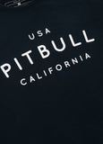 Men's T-Shirt Garment Washed USA CAL - Dark Navy