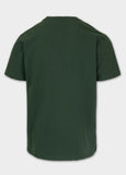 Men's T-Shirt Garment Washed USA CAL - Dark green