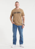Men's T-Shirt HILLTOP - Coyote brown