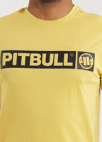 Men's T-Shirt HILLTOP - Pale Yellow