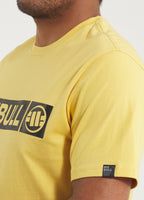Men's T-Shirt HILLTOP - Pale Yellow