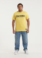 Men's T-Shirt HILLTOP - Pale Yellow