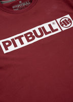 Men's T-Shirt HILLTOP - Burgundy