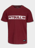 Men's T-Shirt HILLTOP - Burgundy