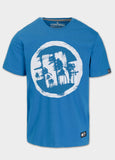 Men's T-Shirt LOGO PALMS - Shade blue