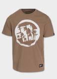 Men's T-Shirt LOGO PALMS - Brown