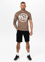 Men's T-Shirt LOGO PALMS - Brown