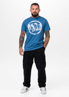 Men's T-Shirt LOGO PALMS - Shade blue