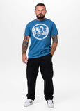 Men's T-Shirt LOGO PALMS - Shade blue