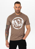 Men's T-Shirt LOGO PALMS - Brown