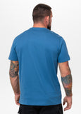 Men's T-Shirt LOGO PALMS - Shade blue