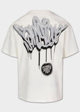 Men's T-Shirt Loose Fit GRAFFITI - Offwhite