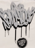 Men's T-Shirt Loose Fit GRAFFITI - Offwhite