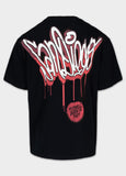 Men's T-Shirt Loose Fit GRAFFITI - Black