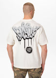 Men's T-Shirt Loose Fit GRAFFITI - Offwhite