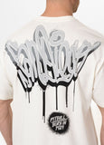 Men's T-Shirt Loose Fit GRAFFITI - Offwhite