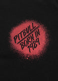 Men's T-Shirt Loose Fit GRAFFITI - Black
