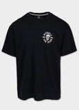 Men's T-Shirt Loose Fit SKULL LOGO - Black