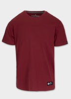 Men's T-Shirt NO LOGO - Burgundy