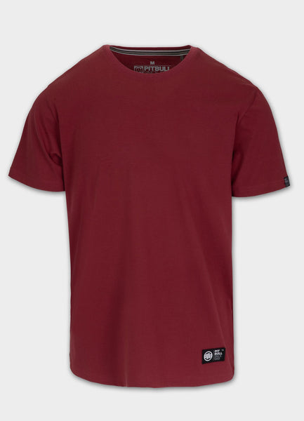Men's T-Shirt NO LOGO - Burgundy