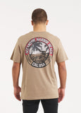 Men's T-Shirt OCEANSIDE - Dark sand